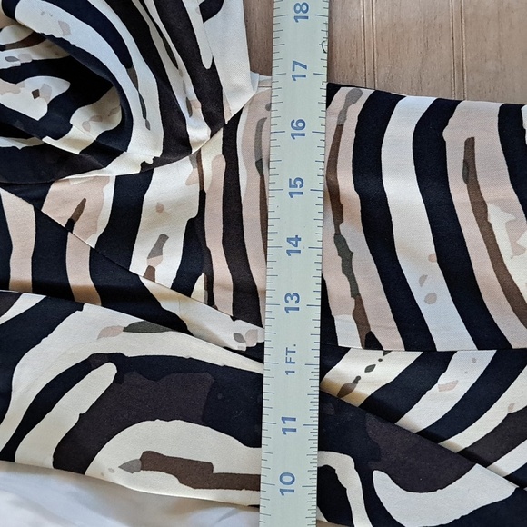 VENUS Zebra Print Lightweight Structured Tailored Pockets Longer Blazer Jacket - Picture 10 of 16